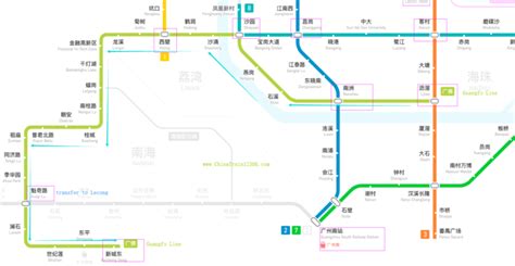 doujins|Guangzhou Foshan Metro Line, Guangfo Line, Schedule.